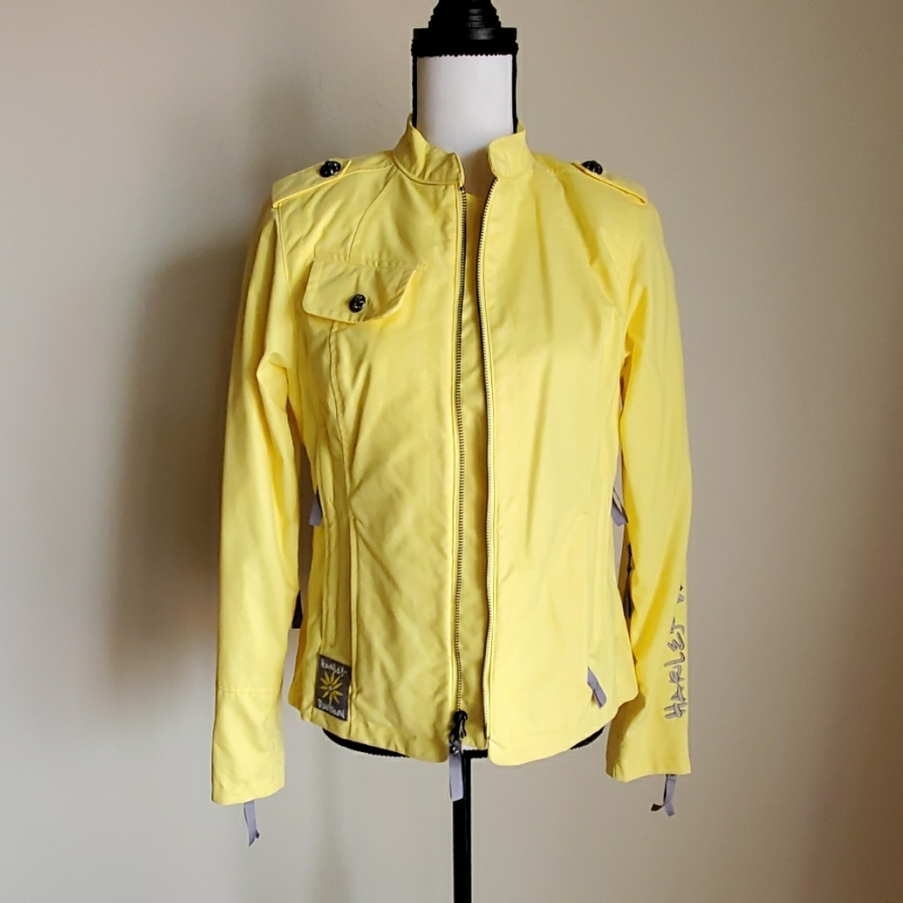 NWOT Yellow HARLEY DAVIDSON Riding Jacket